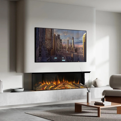 Aura Fires Sinton 1500 FD Smart Built-In  Electric Fire
