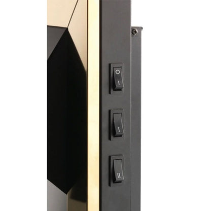Dimplex Balmoral Ecolite Brass inset  Electric Fire