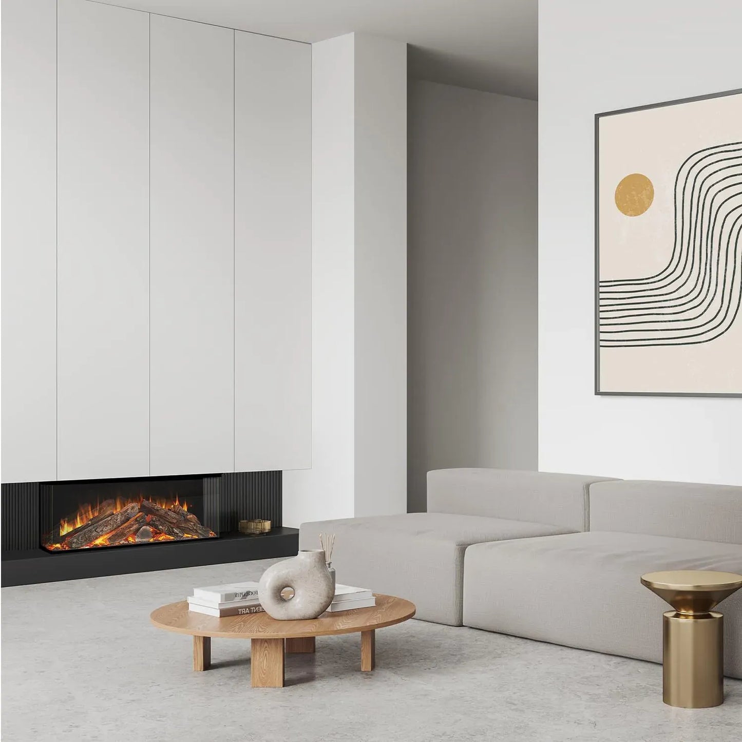 Aura Fire Sinton 1030 FULL DEPTH - Electric Fire