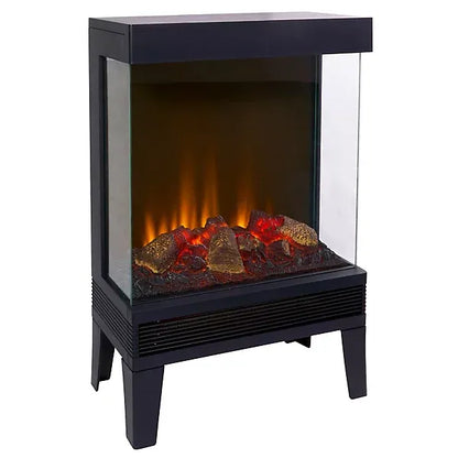 Sureflame ES-9328 3-Sided Electric Stove in Black