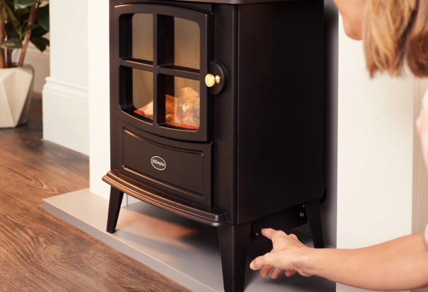 Dimplex Oakmead Optiflame Freestanding Electric Fire Suite