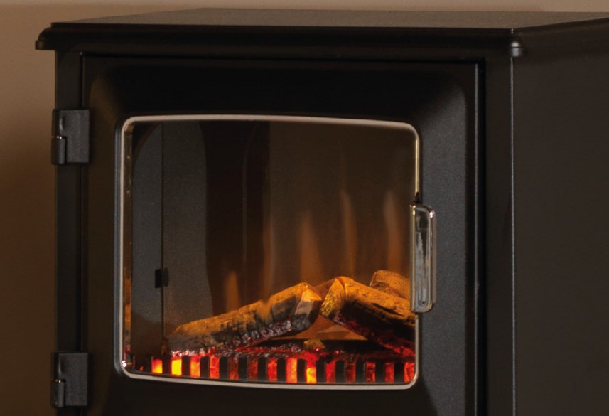 Dimplex Lucia Freestanding Optiflame Electric Stove Fire - Black