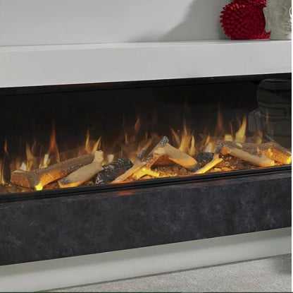 Aura Fires Clifton 1000 FS Electric Fireplace Suite