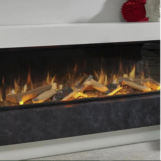 Aura Fires Clifton 1000 FS Electric Fireplace Suite