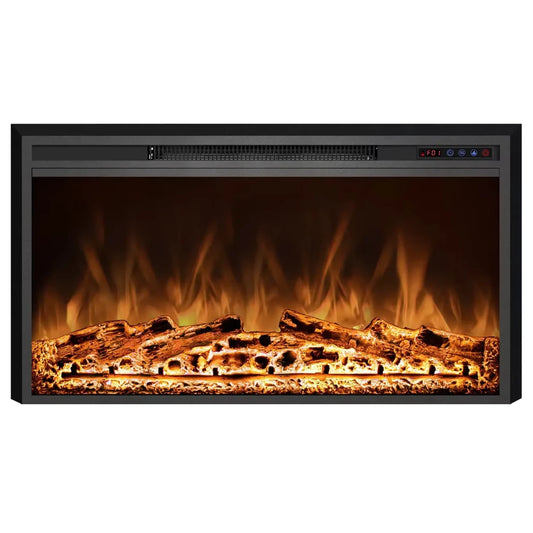 Pyrope Electric Fireplace Insert - 90 cm