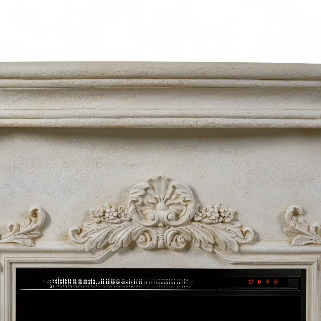 Ymir - Electric Fireplace in Polystone