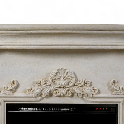 Ymir - Electric Fireplace in Polystone