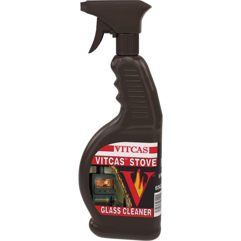 Stove Glass Cleaner - Fireplace