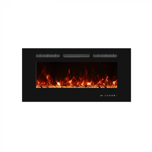 Titanite Built-In Electric Fireplace - 91 cm